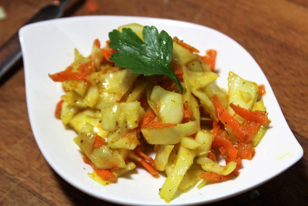 Krautsalat mit Curry – glatzkoch.de