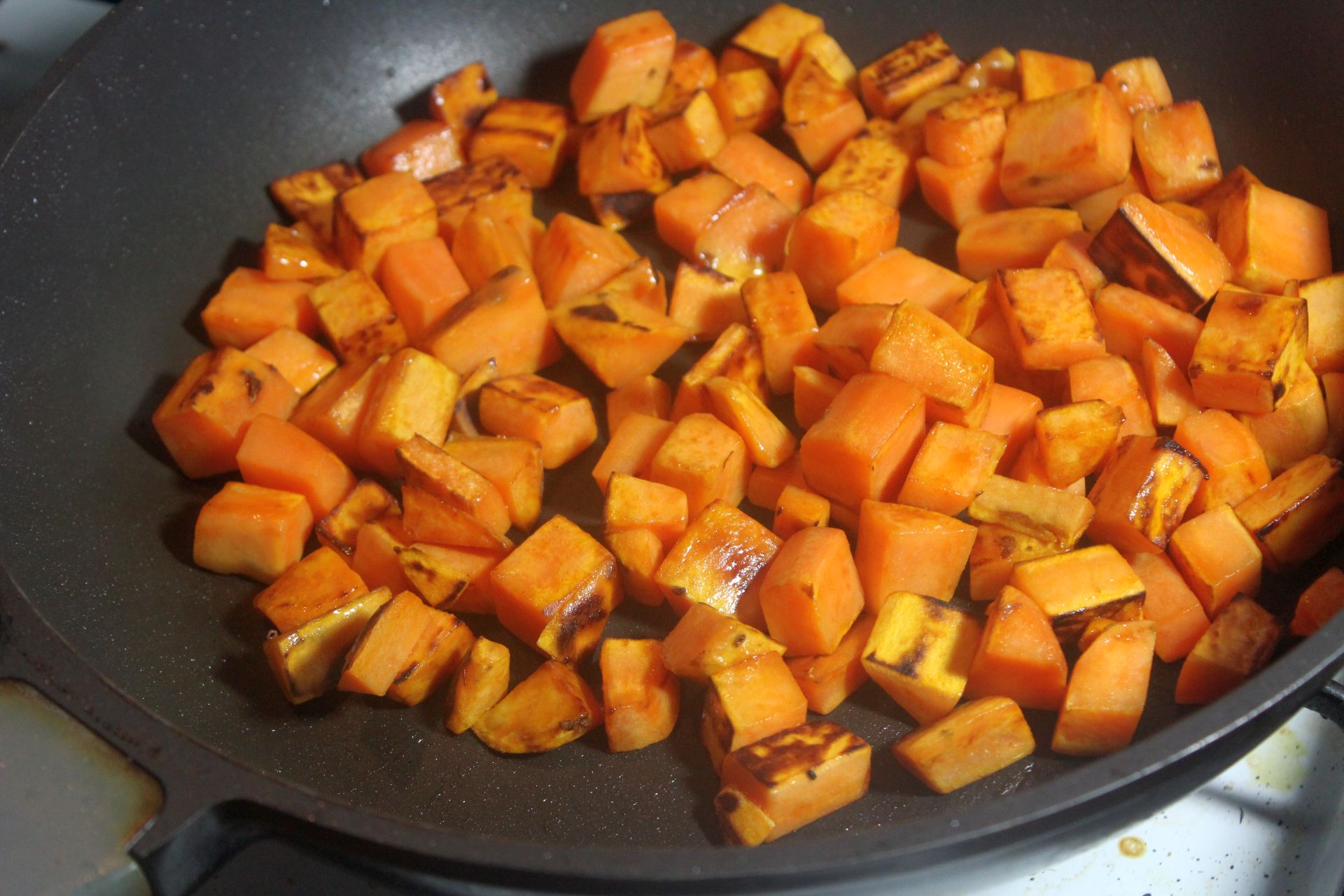 Süßkartoffeln aus der Pfanne glatzkoch.de