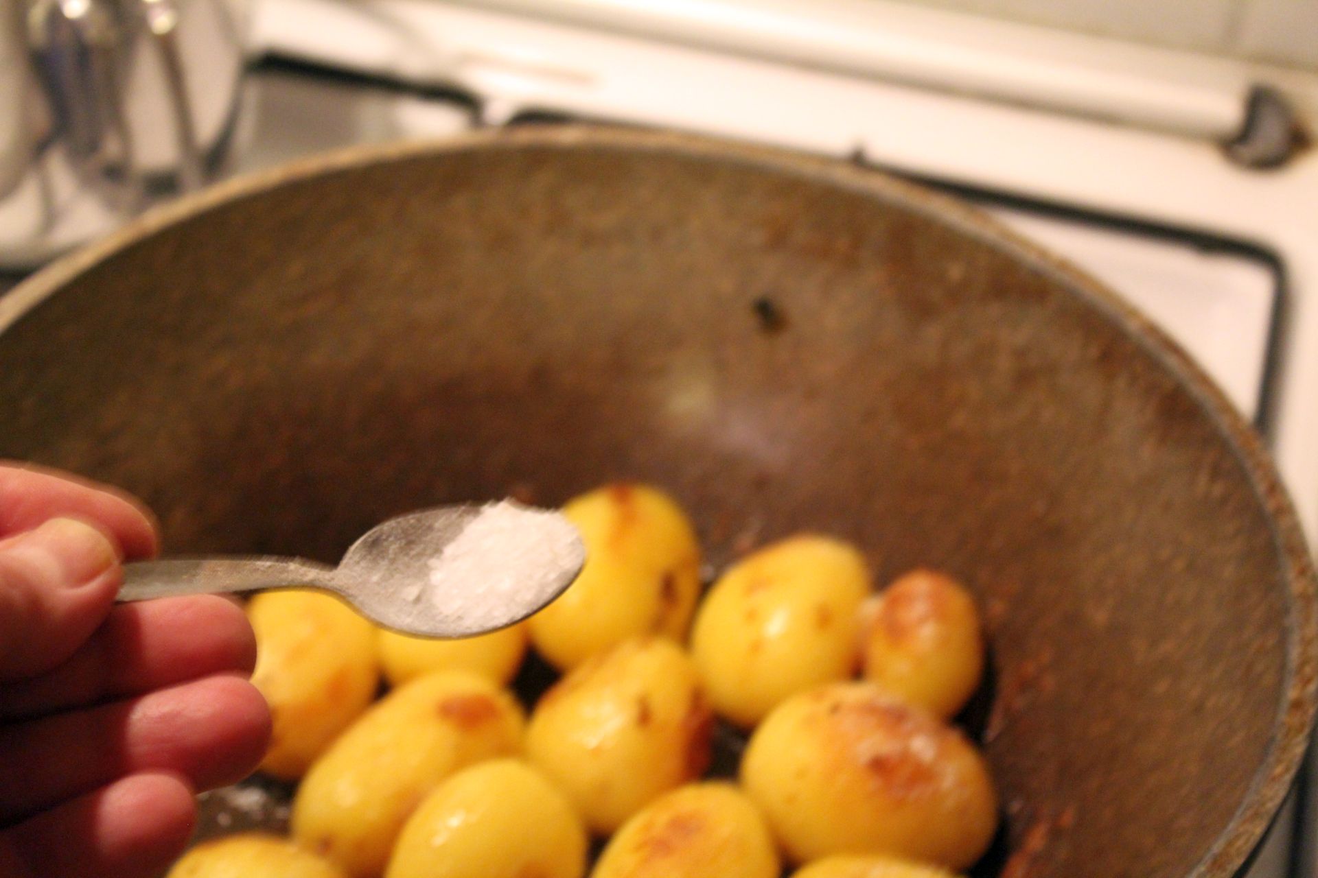 Grünkohl mit karamellisierten Kartoffeln – glatzkoch.de