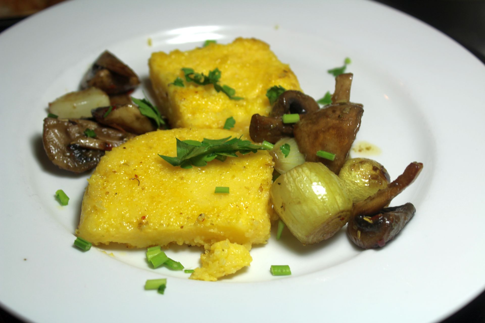 Polenta mit Pilzen – glatzkoch.de
