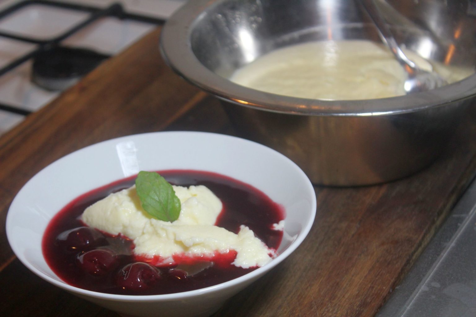 Grießpudding mit Kirschen – glatzkoch.de